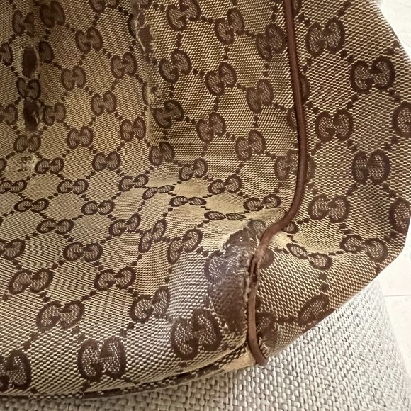 Vintage Gucci Monogram Medium Sukey Tote - Picture 2 of 5